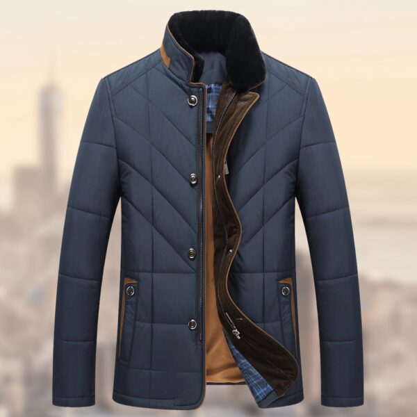 Middle-aged And Elderly Padded Jacket Father Winter Clothes