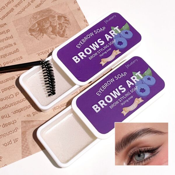Iron Box Portable Three-dimensional Light Eyebrow Hair Styling Cream - Image 5