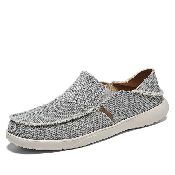 Stretch Strap Breathable Lightweight Canvas Shoes - Image 2