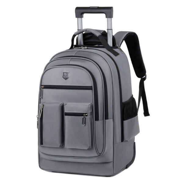 Trolley Backpack Ultra-light Trolley Bag Large Capacity Single-directional Wheel - Image 7