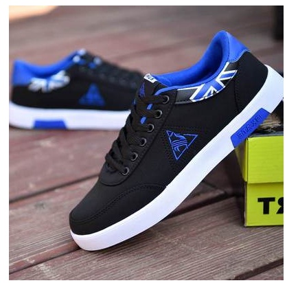 new spring men's shoes Korean version of the trend of men's sports and leisure canvas shoes student shoes - Image 3
