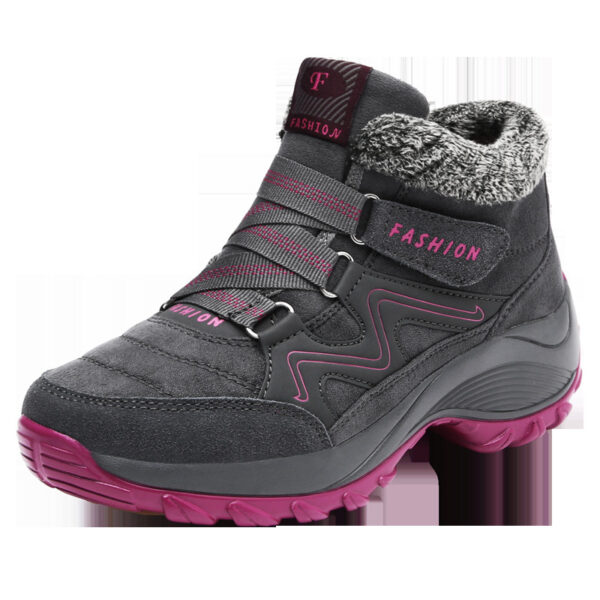 Hiking Shoes For Women Real Leather Non-Slip Outdoor Hiking Boots Trekking Shoes Waterproof Sport Sneakers Camping Sport Shoes - Image 9