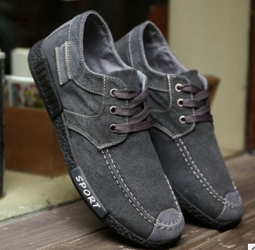 Old Beijing Cloth Shoes Leisure Men's Canvas Soft Sole Shoes - Image 3
