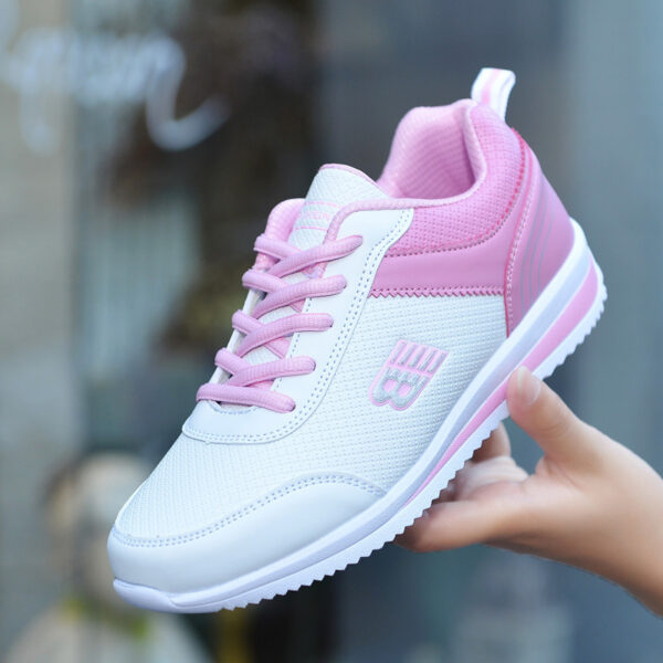 Leather student sneakers women - Image 6