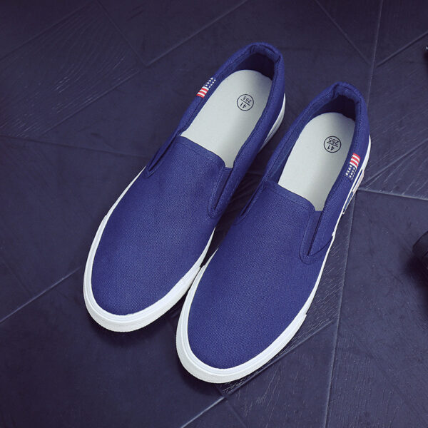 All-match white shoes men canvas shoes - Image 2