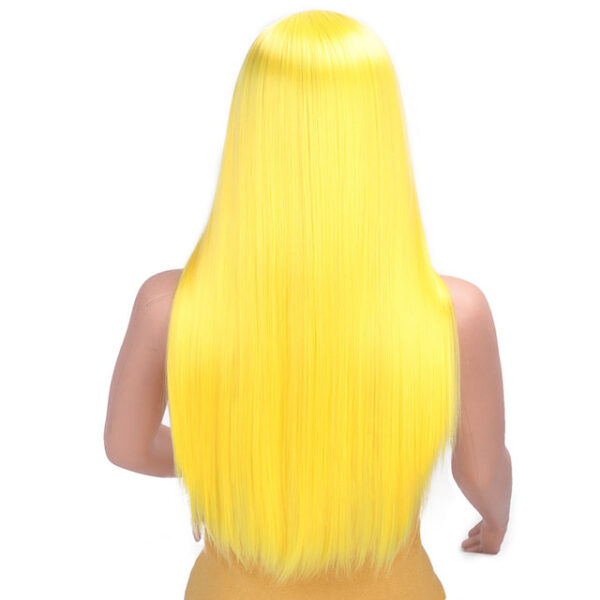 Women's fake long straight hair - Image 2