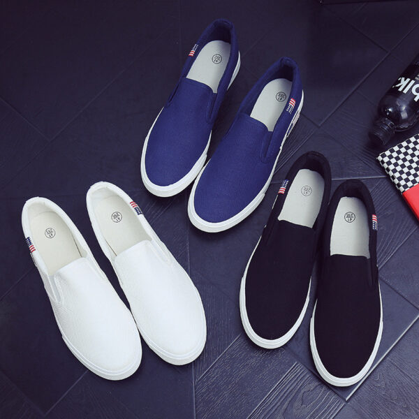 All-match white shoes men canvas shoes - Image 4