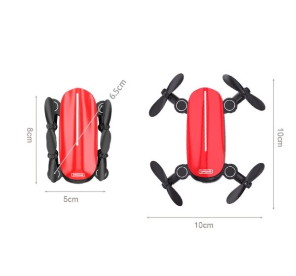 Teeggi T10 Mini Drone With Camera Foldable WiFi FPV RC Quadcopter Headless Mode Altitude Hold VS S9 Micro Pocket Selfie Dron - Image 5