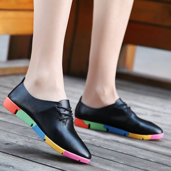 Women's Single Shoes Korean Nurse Shoes Women Casual Shoes White Shoes - Image 6