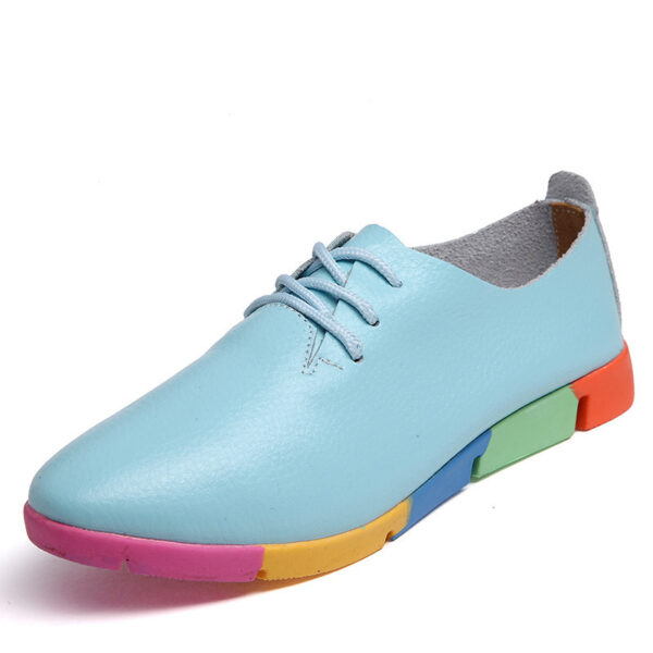 Women's Single Shoes Korean Nurse Shoes Women Casual Shoes White Shoes - Image 7