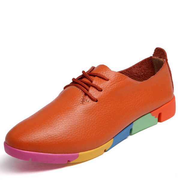 Women's Single Shoes Korean Nurse Shoes Women Casual Shoes White Shoes - Image 3