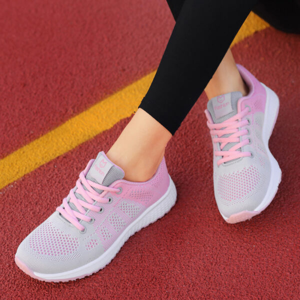 Flat Board Shoe Tide Shoe Net Top Casual Single Shoe - Image 4