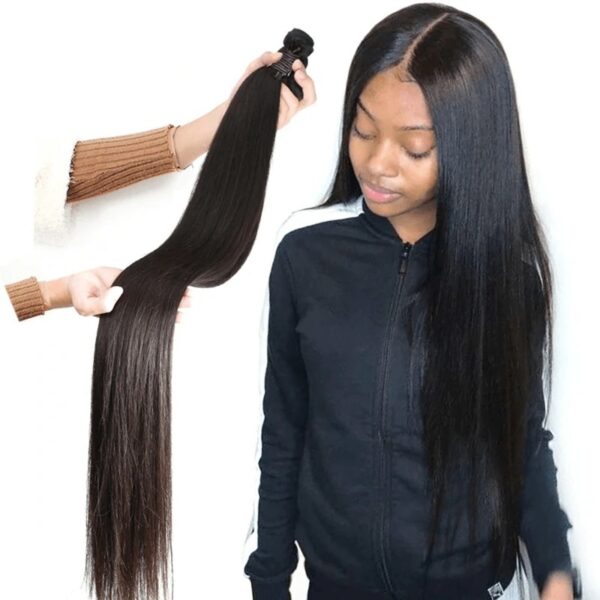 Long Size Hair Weaves Real Wigs and Hair Weaves - Image 3