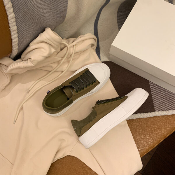 Casual Shoes All-Match White Shoes Women Canvas Shoes - Image 6