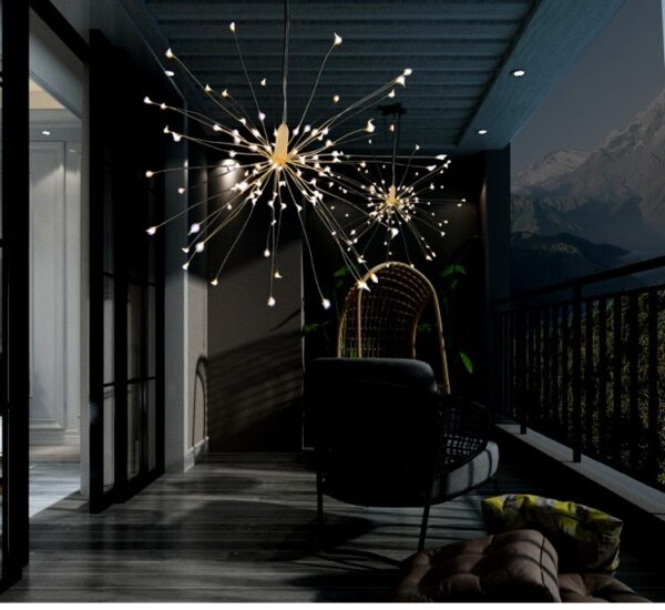 New Solar Firework Light Led Explosion Light Room Starry Decoration Light - Image 6