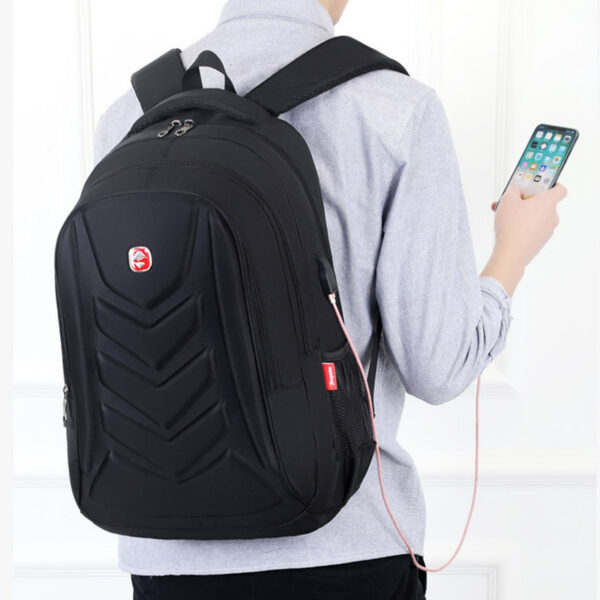 College Student Hard Shell Computer Backpack - Image 5