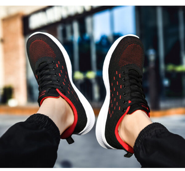 Sports Flying Woven Cold Sticky Ultralight Casual Running Shoes - Image 10