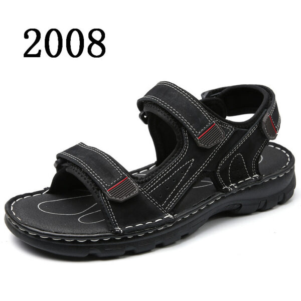 Summer Sandals Men's Velcro Sandals And Slippers - Image 10