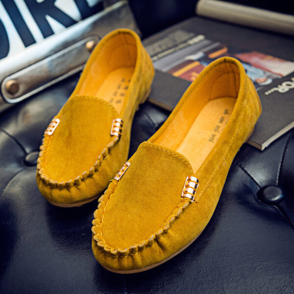 Flat Heel Pumps Single Shoes Flat Women's Shoes Student Peas Shoes - Image 9