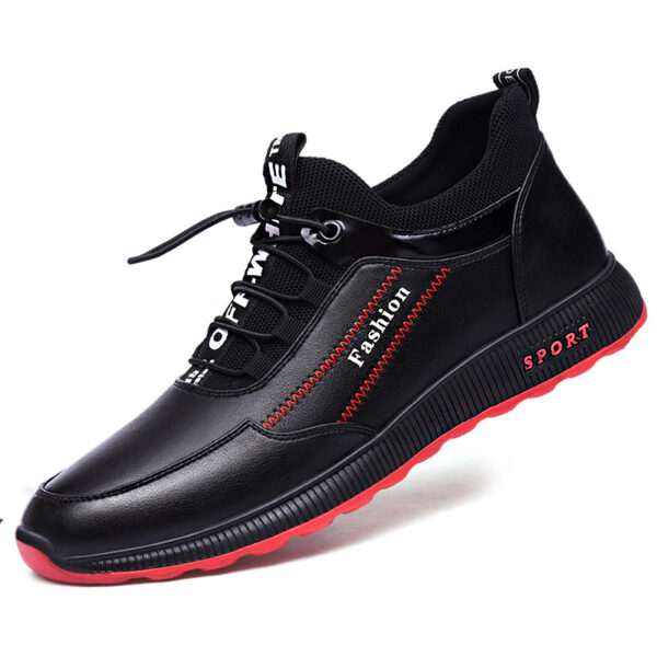 Men's Shoes Spring And Autumn New Trendy Shoes Cross-Border Casual Shoes Soft Sole Comfortable Running Shoes Korean Fashion Sports Shoes Men - Image 2