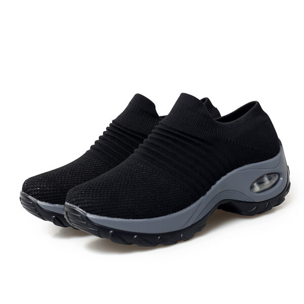 Dancing Soft Bottom Flying Woven Rocking Shoes - Image 8