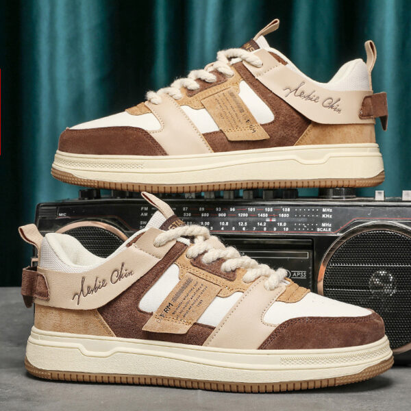 Student Breathable Versatile Sports Rubber Board Shoes Retro - Image 7