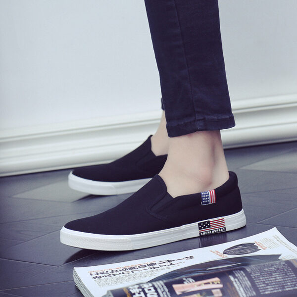 All-match white shoes men canvas shoes - Image 6