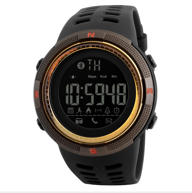 New waterproof smart Bluetooth camera step step electronic watch call reminder fashion men's table - Image 2