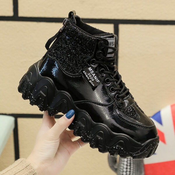 Big wavy snowflake daddy shoes - Image 4