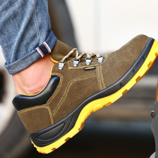 Unisex Comfortable And Lightweight All Season Safety Shoes Anti-smash Steel Toe Working Shoes Men Safety Boots - Image 6
