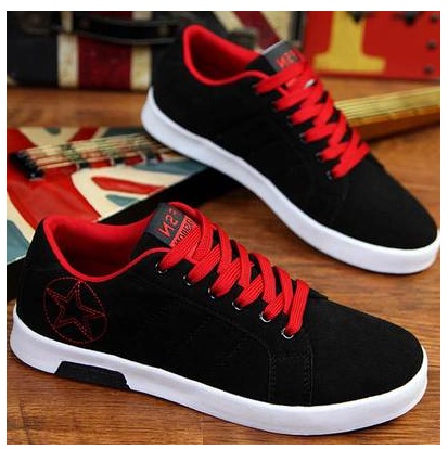 new spring men's shoes Korean version of the trend of men's sports and leisure canvas shoes student shoes - Image 6