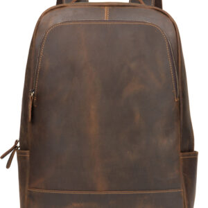 Leather men's backpack leather travel backpack