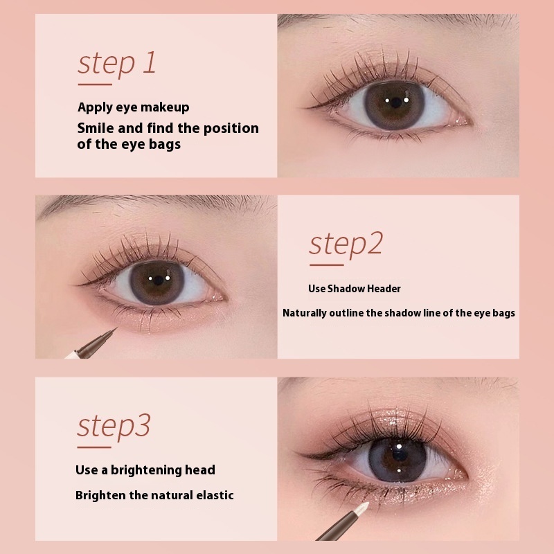 Stereoscopic Star Eyes Double Headed Silkworm Pen - Image 6