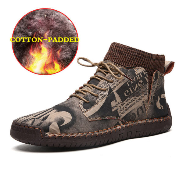 Socks high-top shoes men - Image 2