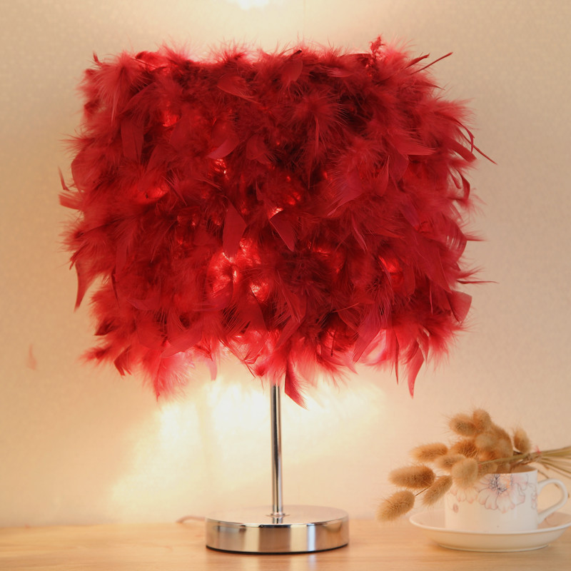 Feather bedroom cute girly night light - Image 8
