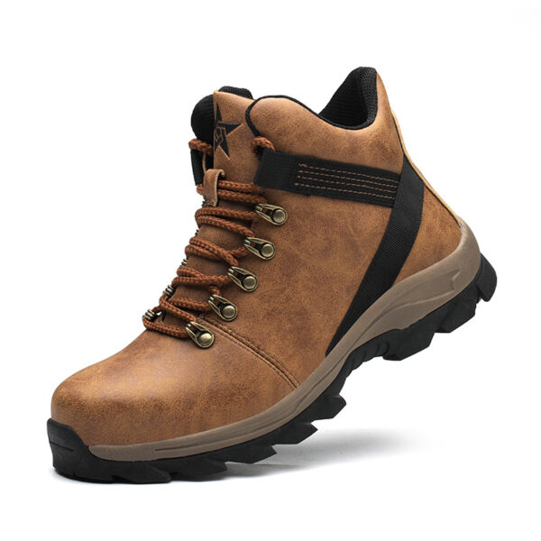 Flying Woven Light Work Shoes, Protective Work Shoes - Image 2