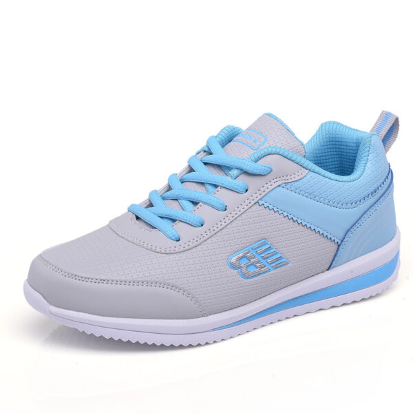 Leather student sneakers women - Image 5