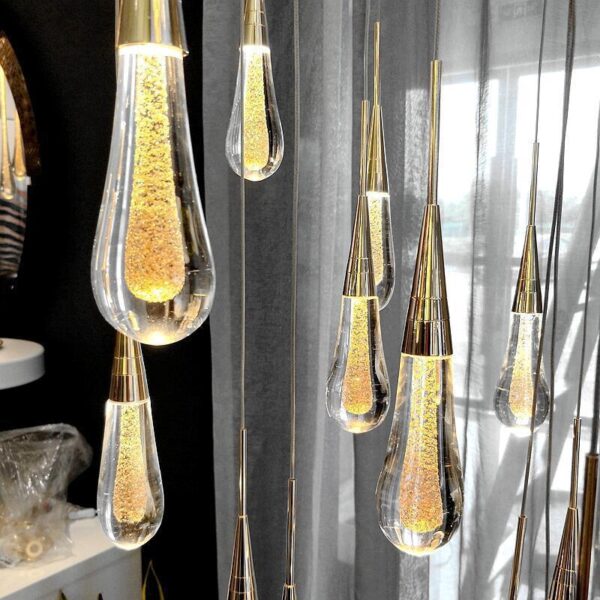 Postmodern crystal chandelier - Image 4