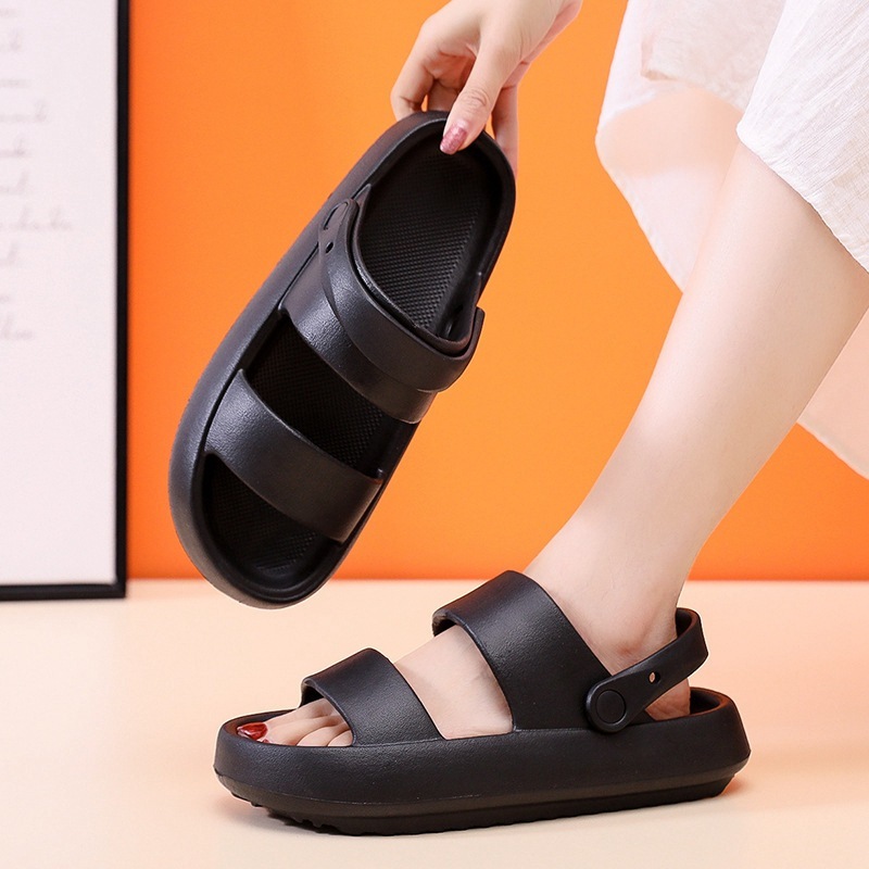 Adjustable Shoes For Women Men Sandals 3cm Thick Bottom Slippers Outdoor - Image 7
