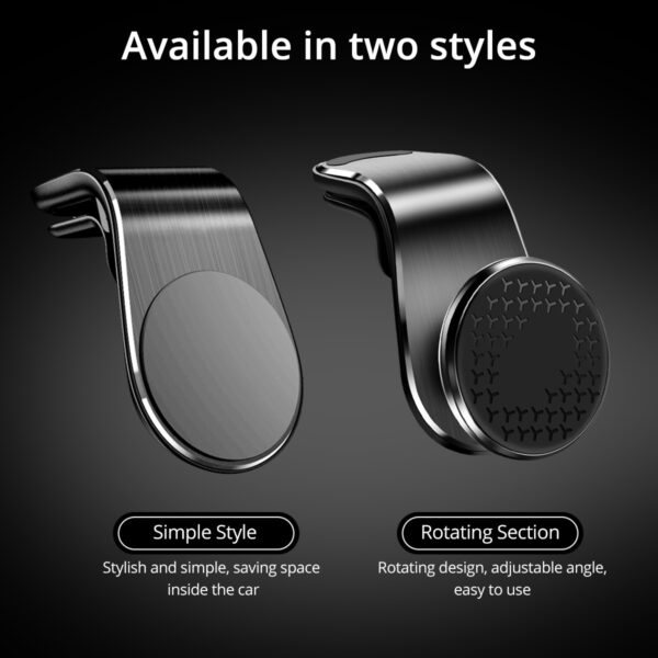 Magnetic Car Phone Holder Air Vent Magnet Mount Smartphone Phone Holder Car Rotation Bracket - Image 2