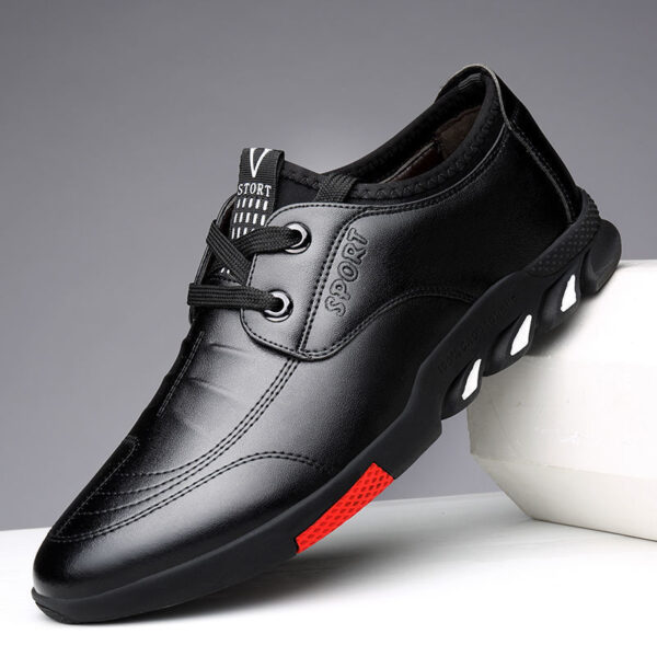 Leather Shoes Mens Leather Spring New Mens Business - Image 6