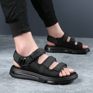 Men's Non-Slip Outdoor Beach Sandals With Air Cushion Bottom