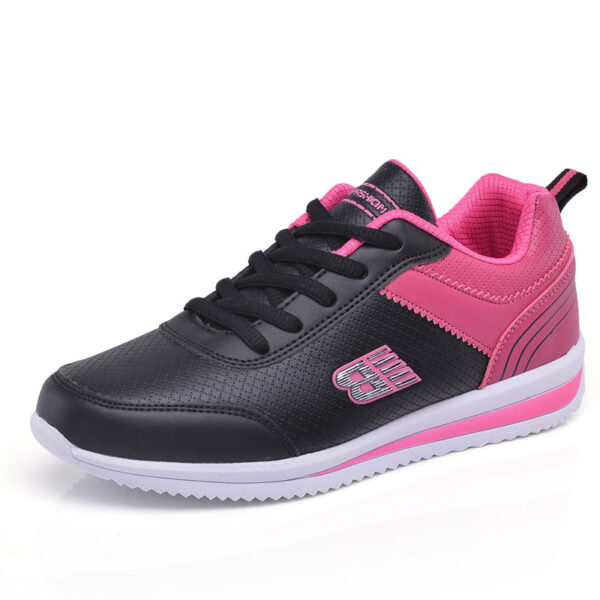 Leather student sneakers women - Image 7