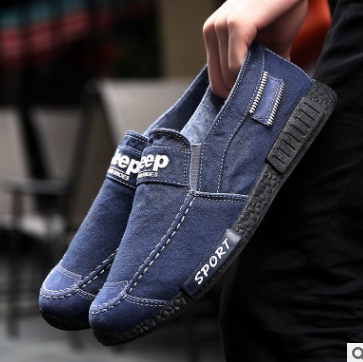 Old Beijing Cloth Shoes Leisure Men's Canvas Soft Sole Shoes - Image 2