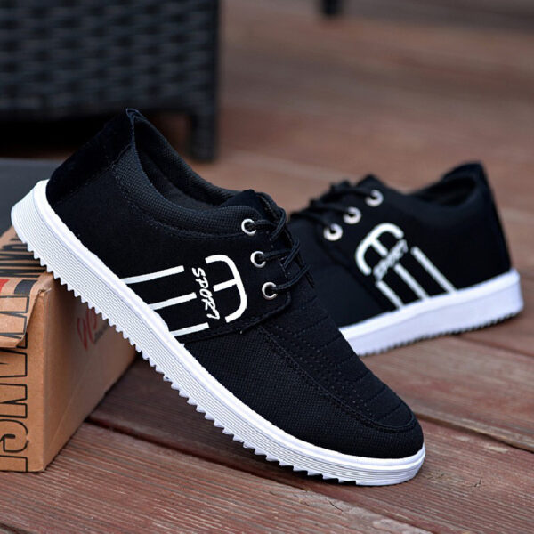 2021 new autumn air shoes men's casual shoes sneakers slip Korean fashion shoes - Image 6