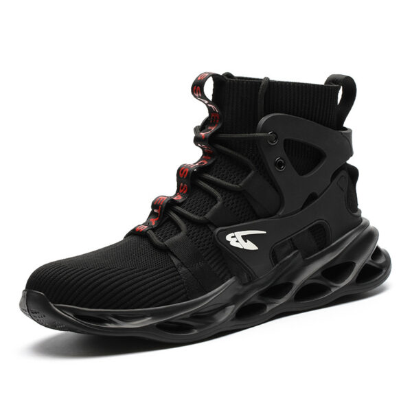 Flying Woven Light Work Shoes, Protective Work Shoes - Image 5