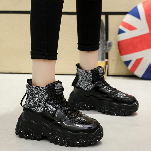 Big wavy snowflake daddy shoes - Image 2
