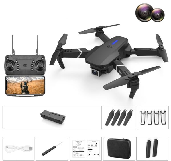 4K Pixel Dual Camera Airplane Toy - Image 8