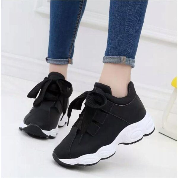 Autumn new small white shoes female wild Korean shoes women shoes female students casual thick-soled running shoes female tide - Image 6