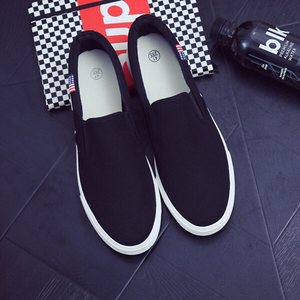 All-match white shoes men canvas shoes - Image 5